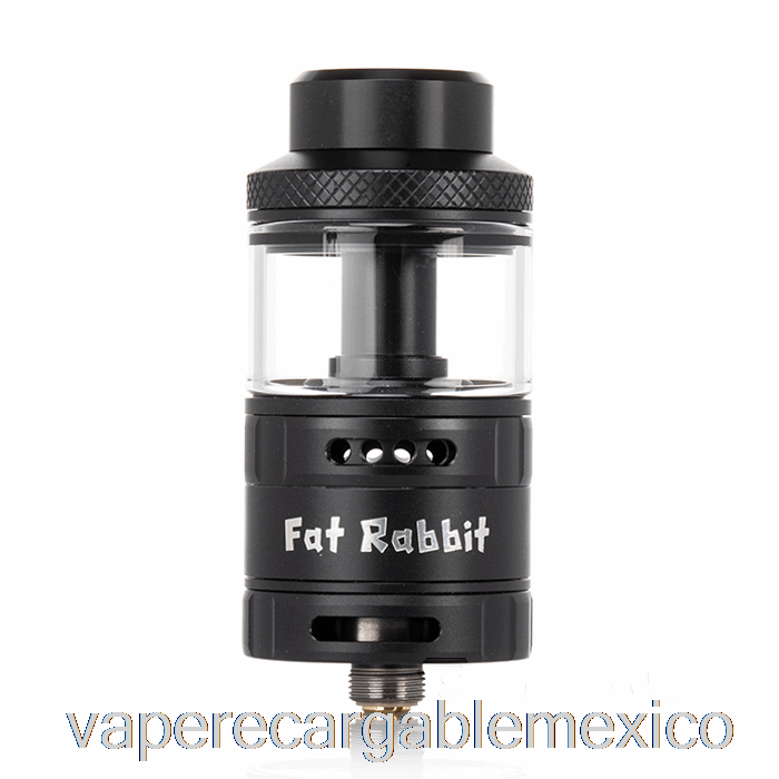 Vape Recargable Hellvape Fat Conejo Solo 25mm Rta Negro Mate